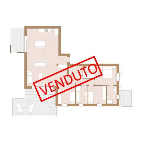 Residenza Vivaio-Alzano Lombardo (Bergamo)- Attico-2-Venduto